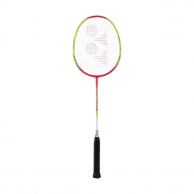 Yonex Badminton Racket Nanoflare 100 pink/yellow - strung -